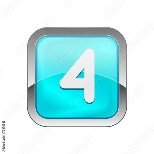 Glossy Vector Icon 