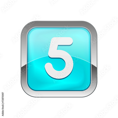 Glossy Vector Icon 