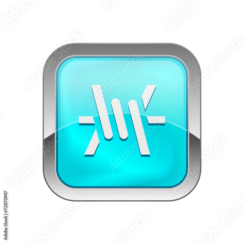 Glossy Vector Icon 