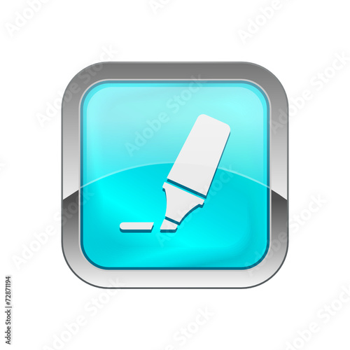 Glossy Vector Icon 