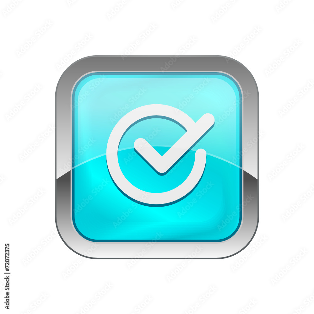 Glossy Vector Icon Glossy Vector Icon