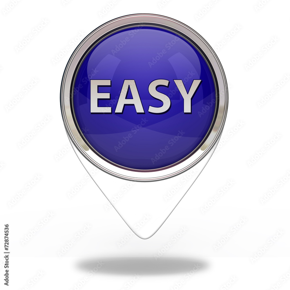 easy pointer icon on white background easy pointer icon on white background