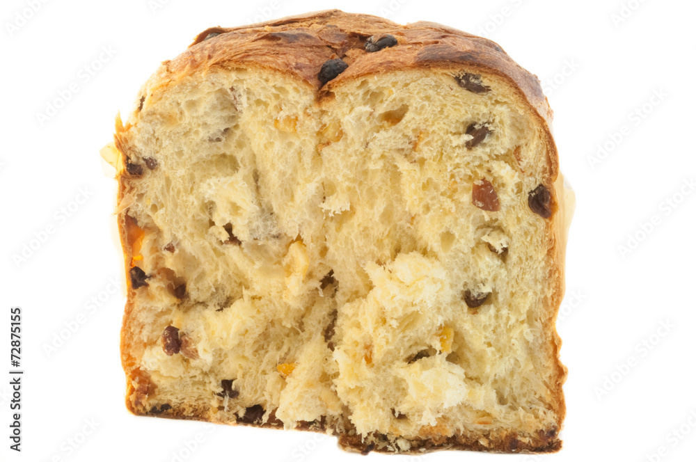 details of cake of christmas