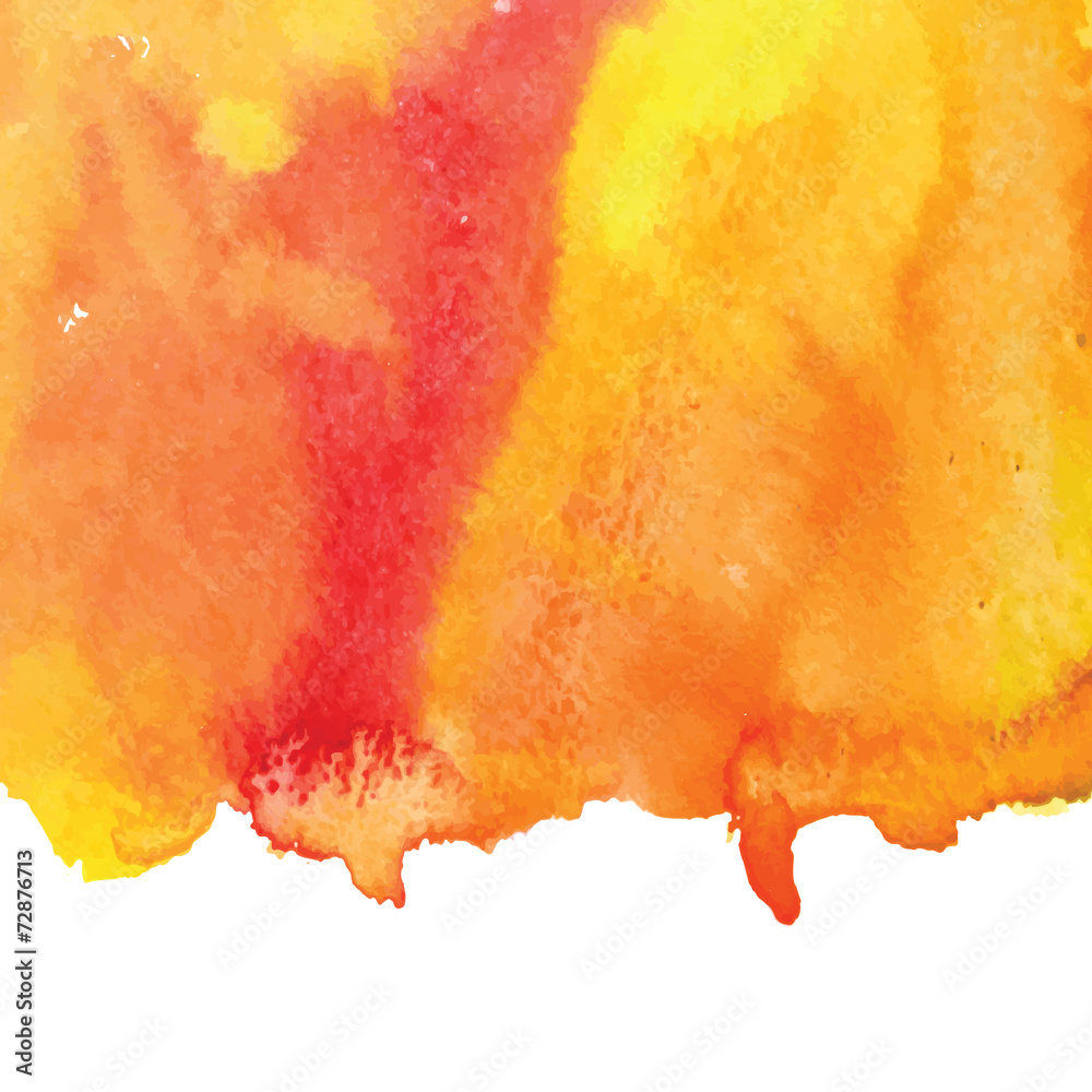 Watercolor vector background. Stock Vector | Adobe Stock