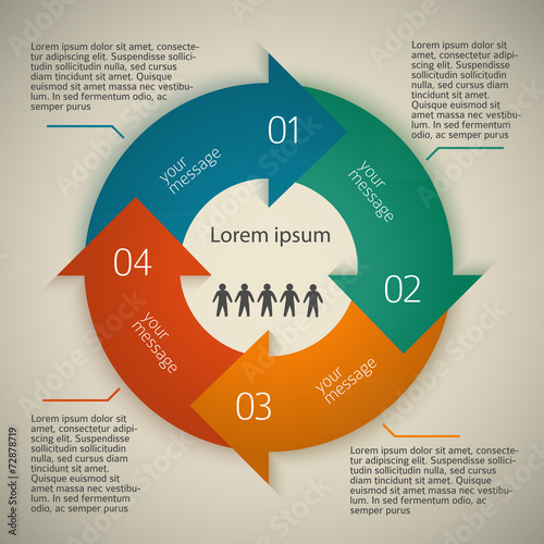 business-style-template-presentation-arrows-circle