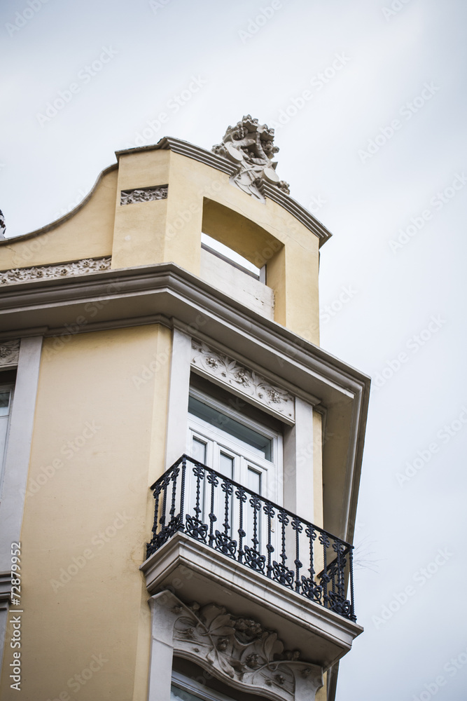 Obraz premium Spanish city of Valencia, Mediterranean architecture
