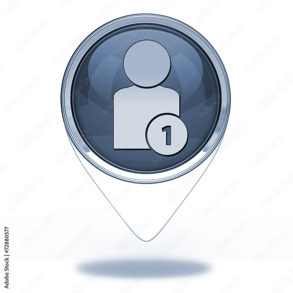 add pointer icon on white background add pointer icon on white background