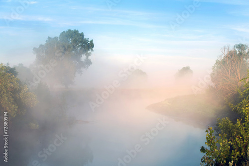 fog on the river © salman2