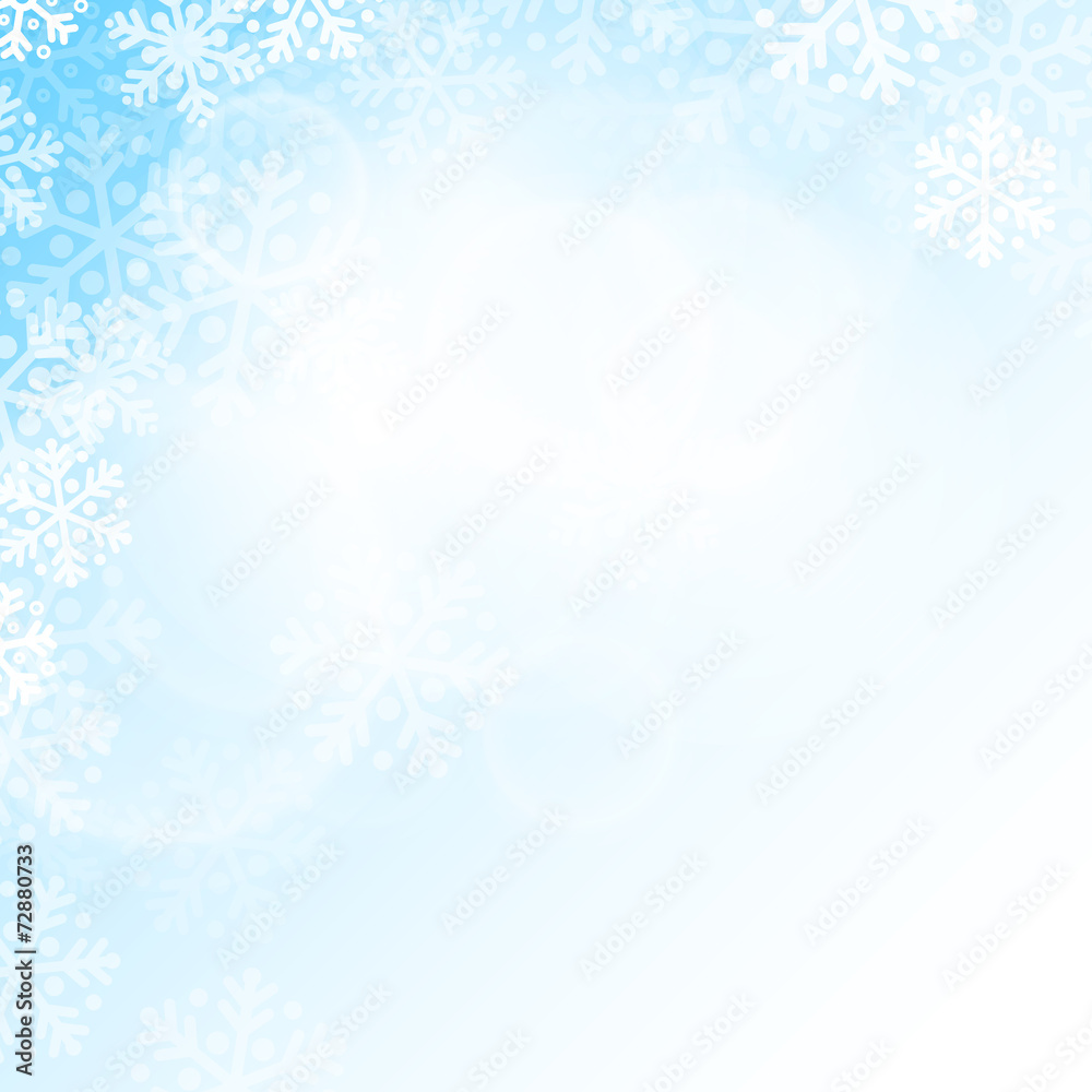 Abstract blue and white christmas background Abstract blue and white christmas background