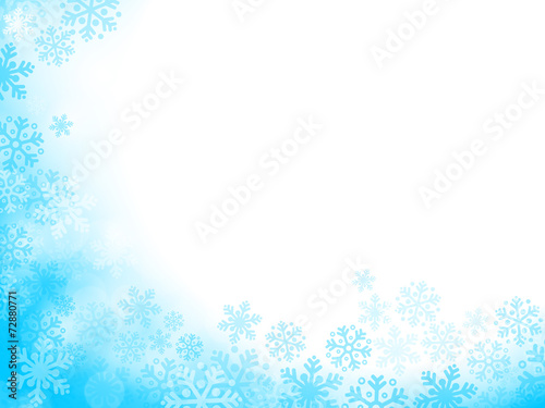 Abstract blue christmas background © karandaev