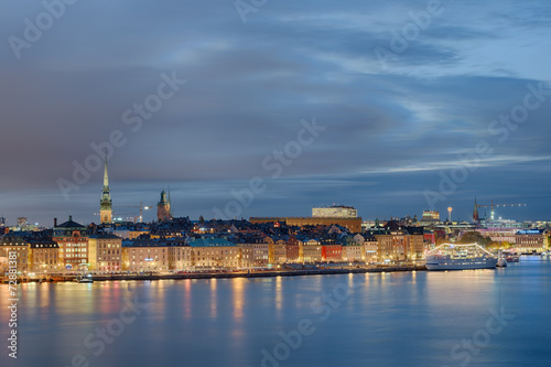 Stockholm beleuchtet