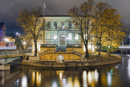 Strömsborg Burg Stockholm Nacht photo