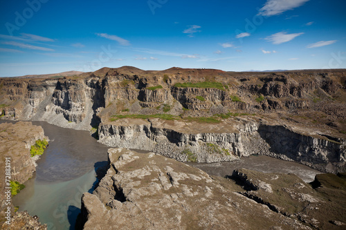 Coast of Icelandic river Jokulsa a Fjollum