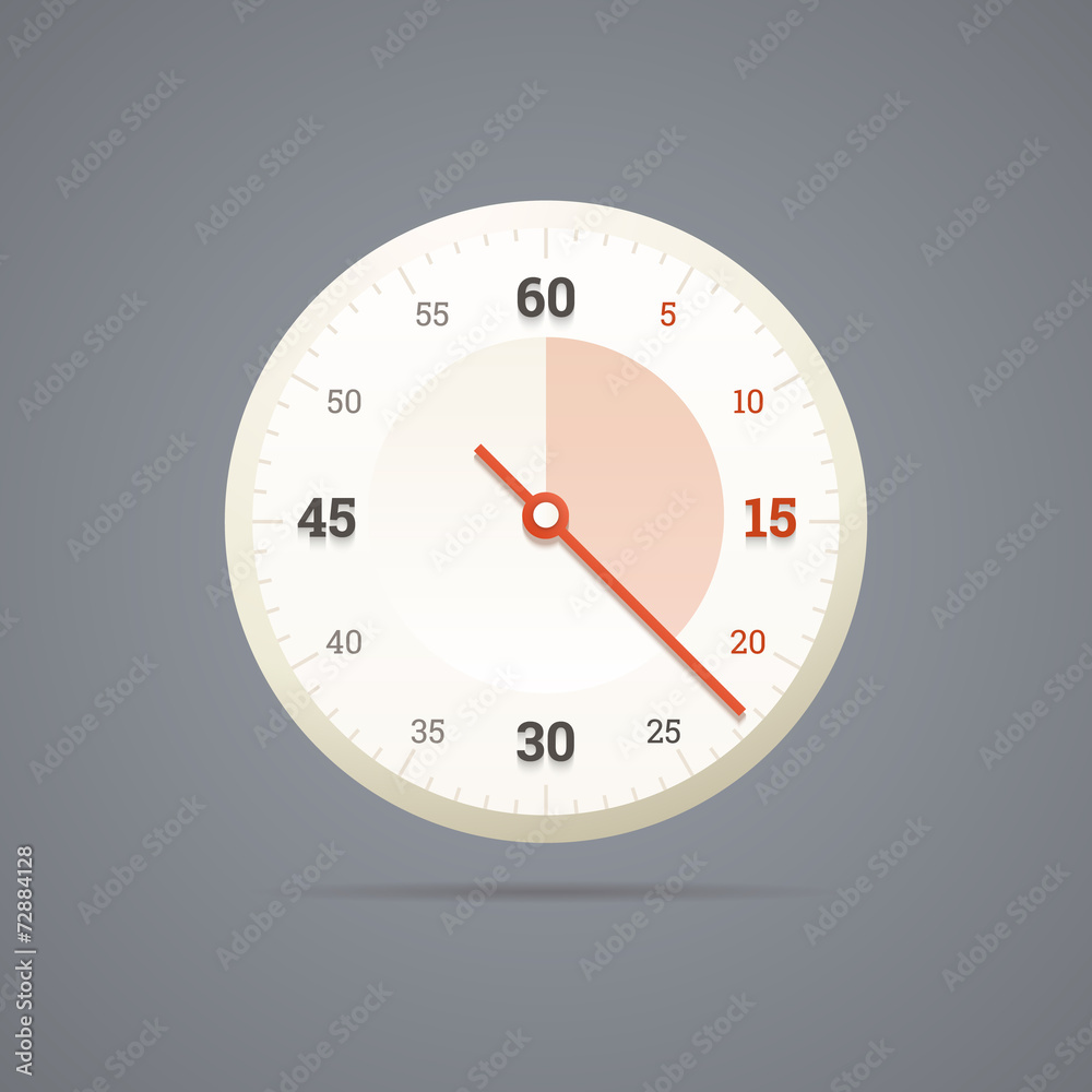 Naklejka premium Chronometer icon. Vector illustration in EPS10.