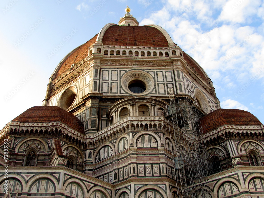 Duomo de Florencia en reparaciones