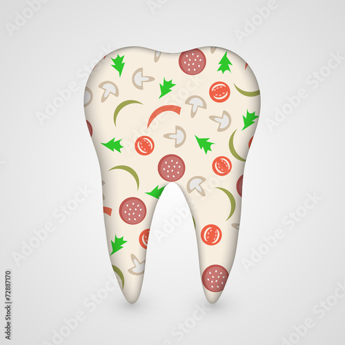 Vector 3D Tooth