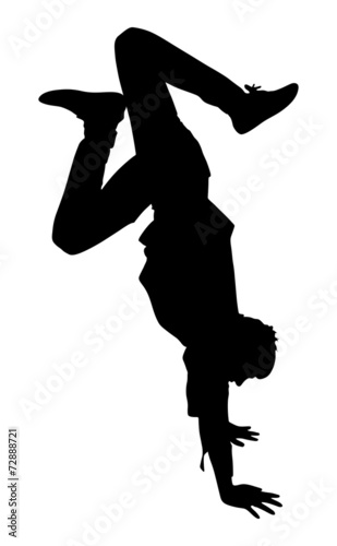 Stunt Man in Action