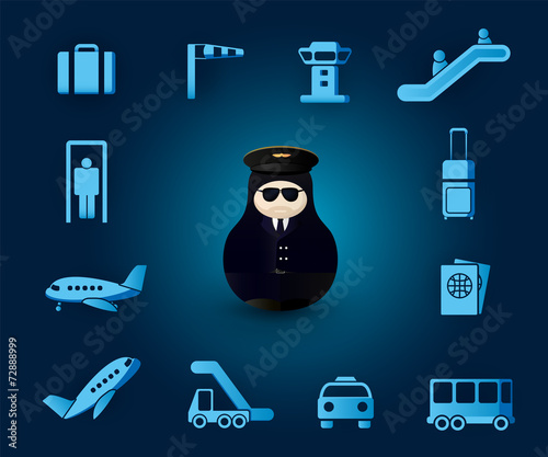 Airport icons