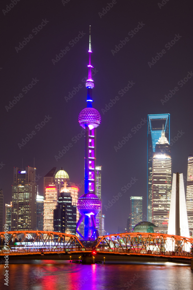 Fototapeta premium Pudong, Shanghai, China