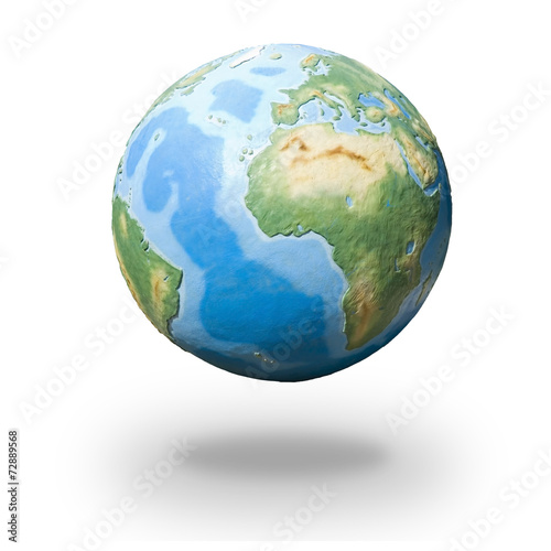 Earth globe