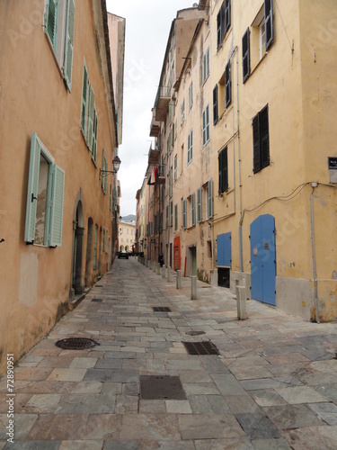 Quartier de la Citadelle à Bastia (Haute-Corse)