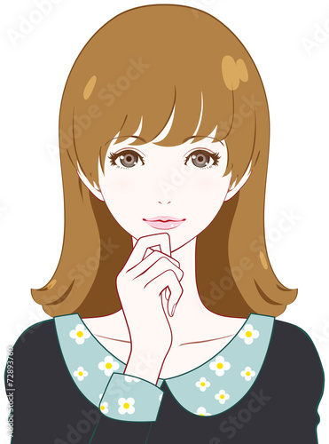 女性　納得