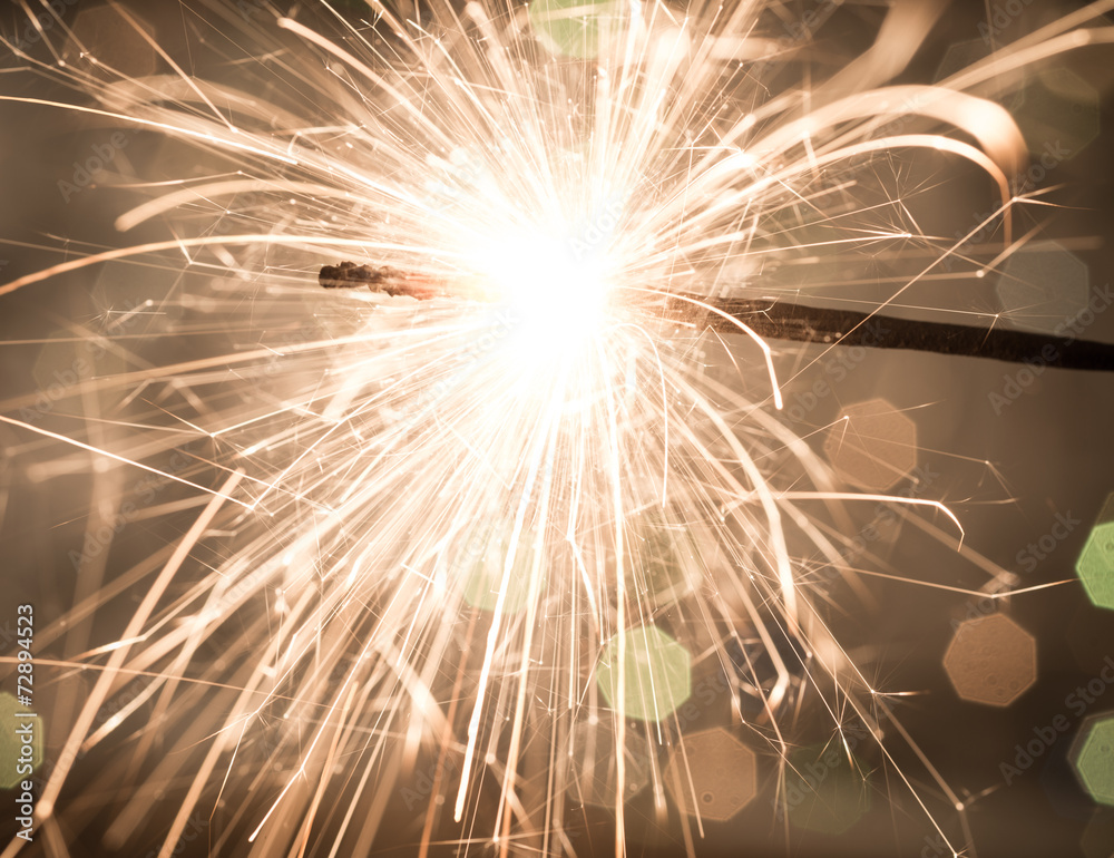 Naklejka premium sparkler