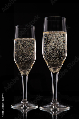 Champagne glasses