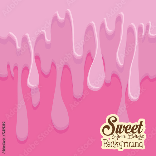 Vector Icecream Background With Space For Text