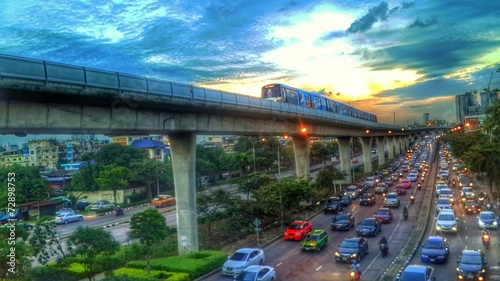 Photography Traffic in Bangkok