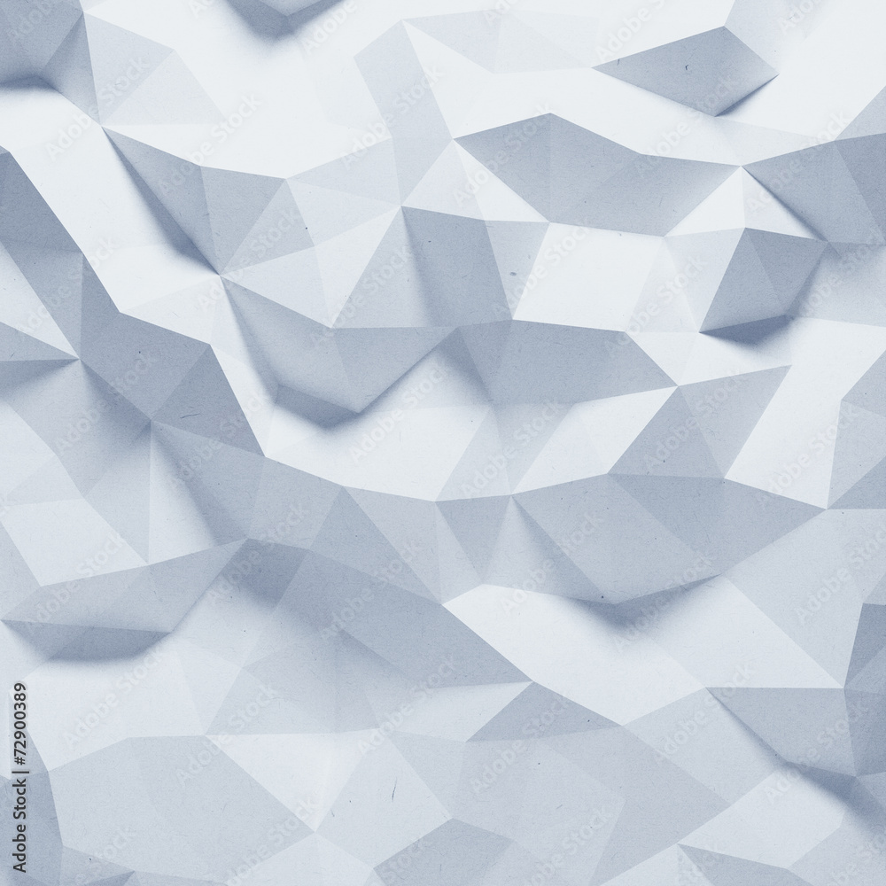 Abstract faceted geometric paper background