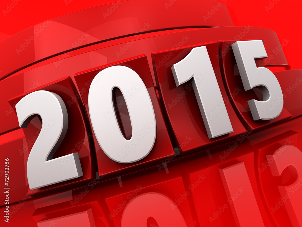 2015 year Stock Illustration Adobe Stock