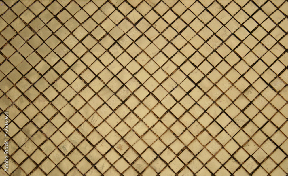 Fototapeta premium golden wall of thai temple