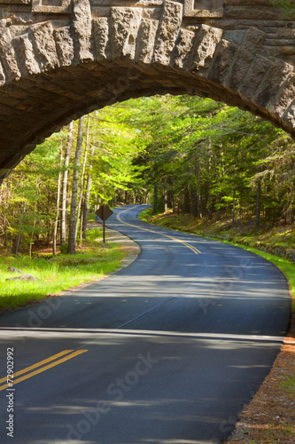 Paved road.