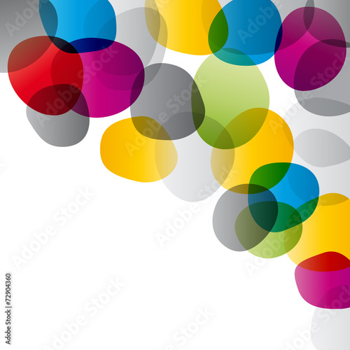 Vector circles background