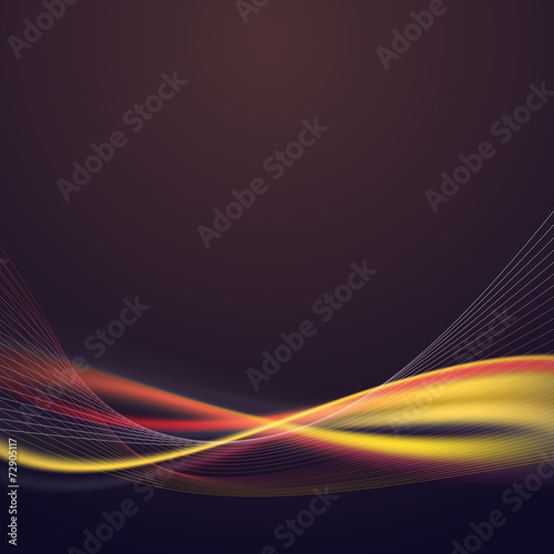 Bright speed lighting lines abstract background