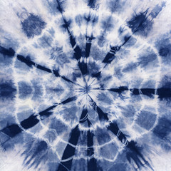 Material dyed batik. Shibori