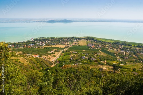 Fotografie, Obraz Hungarian landscape, Badacsony, Hungary