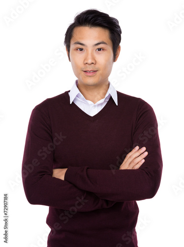 Asian man portrait