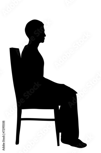 Sitting Man