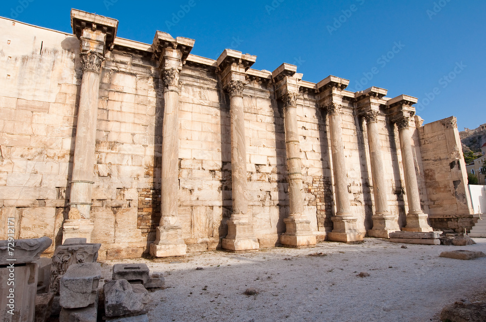 Roman Agora architecture. Athens.Greece.