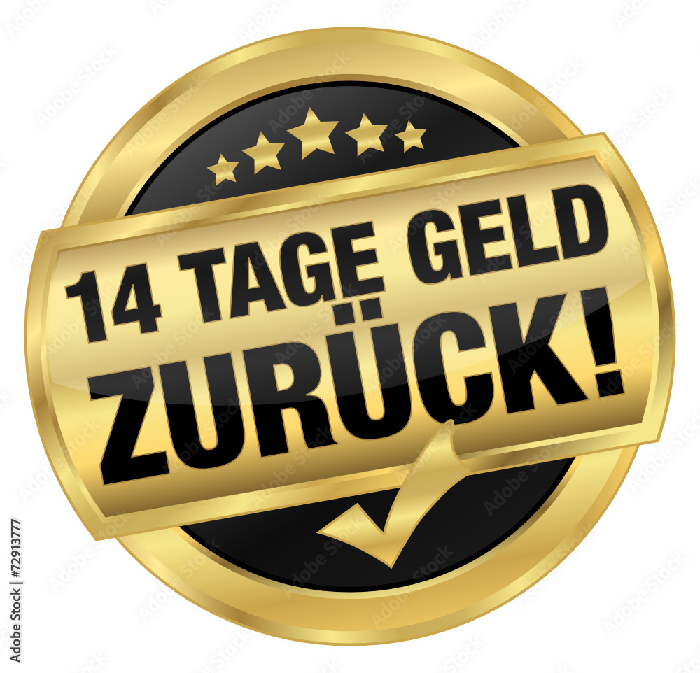 14 Tage Geld zurück!