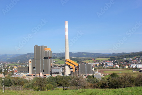 Stillgelegtes Kohlekraftwerk in Österreich photo