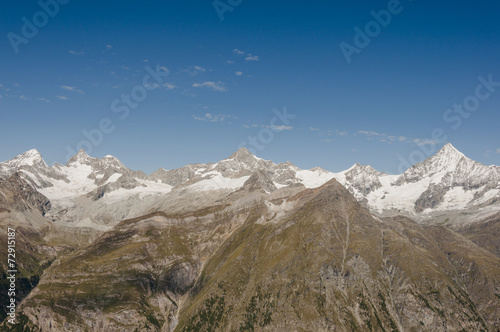 Zermatt, Dorf, Schweizer Alpen, Trifthorn, Sommer, Schweiz