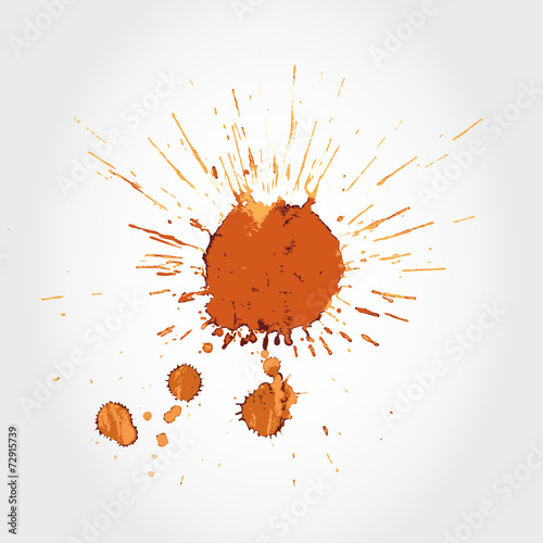 big coffee stain