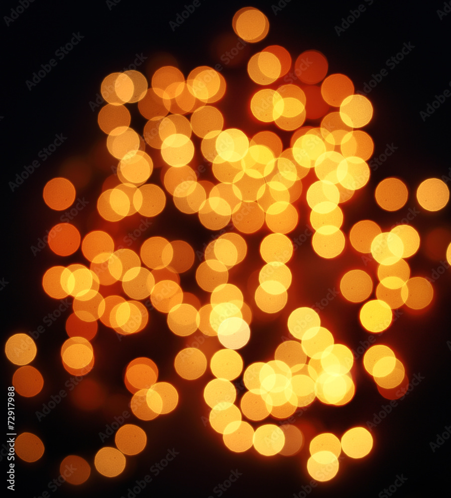 Blurred Christmas tree lights Blurred Christmas tree lights
