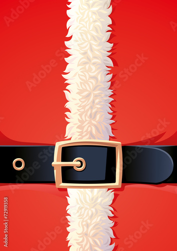 Background of Santa Claus coat
