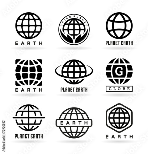 Set of Earth Icons (5)
