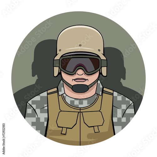 swat. policeman
