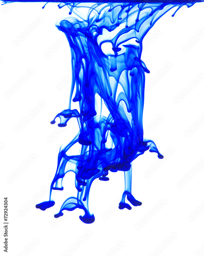 Fototapeta premium ink in water